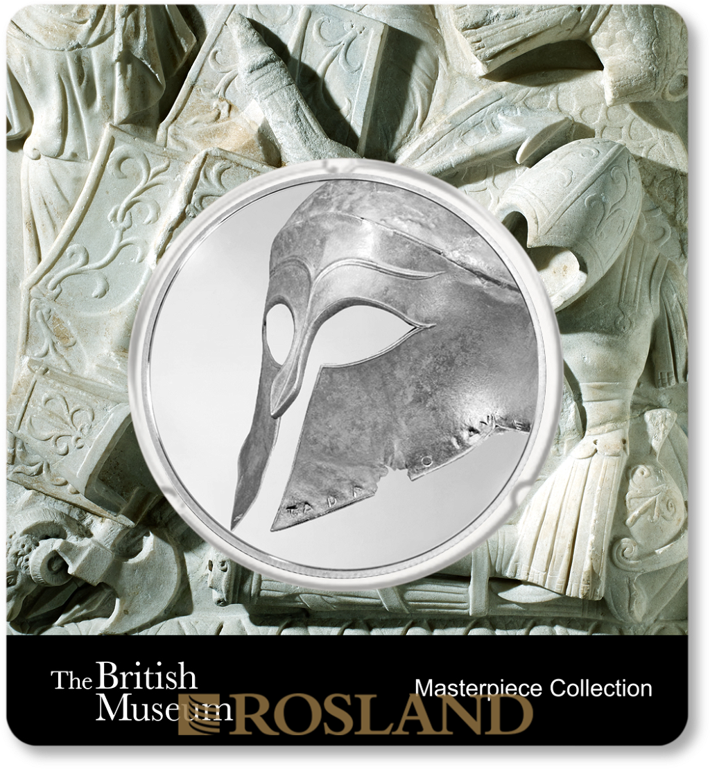 1,5 Unzen Silbermünze PAMP Britisches Museum Gladiator 2018 PP (Box, Zertifikat)