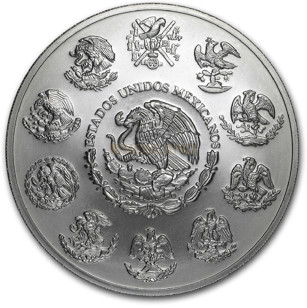5 Unzen Silbermünze Mexican Libertad 2000