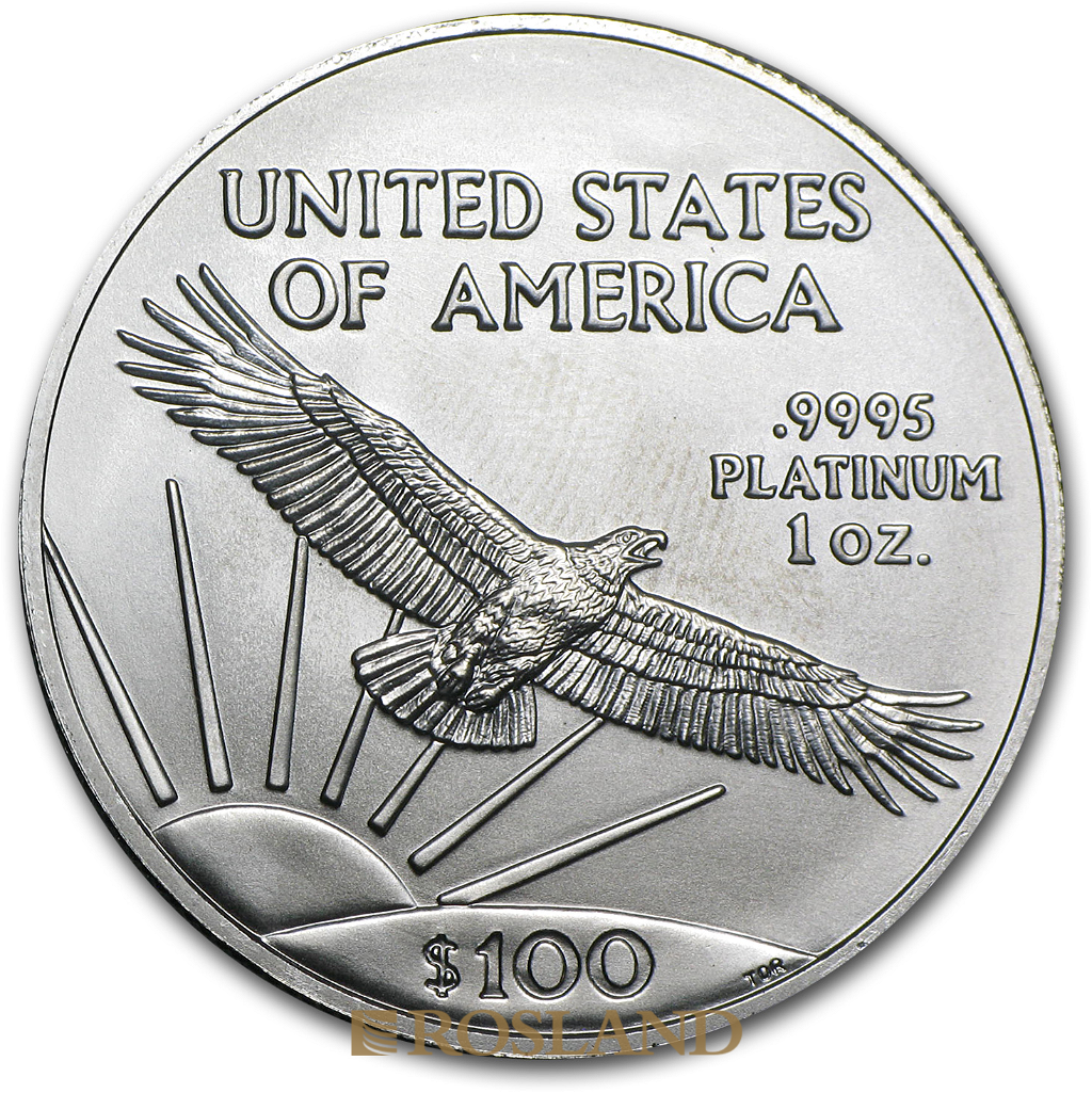 1 Unze Platinmünze American Eagle 2007