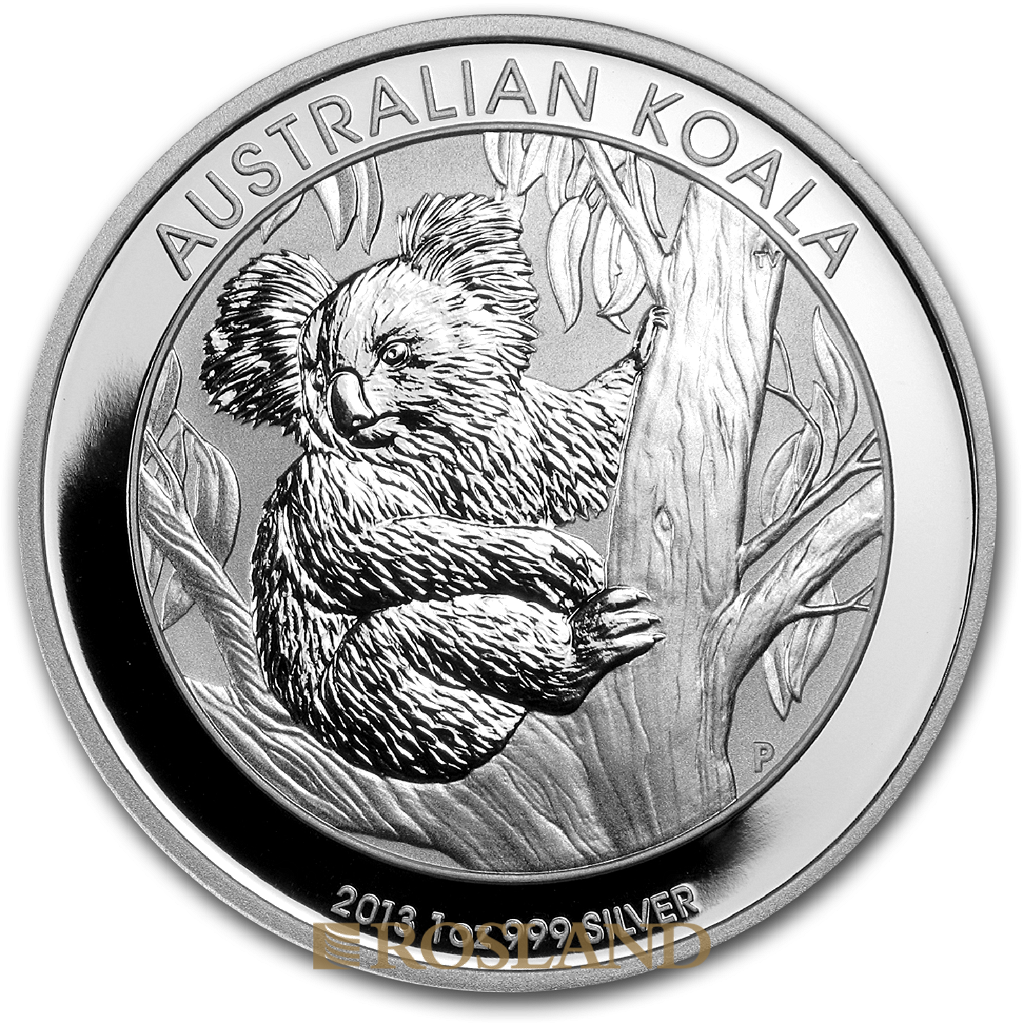 1 Unze Silbermünze Koala 2013