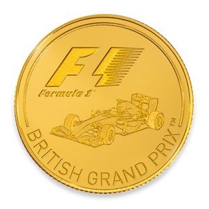 1/4 Unze Goldmünze Formel 1® British GP™ 2016 PP (Box, Zeritfikat)