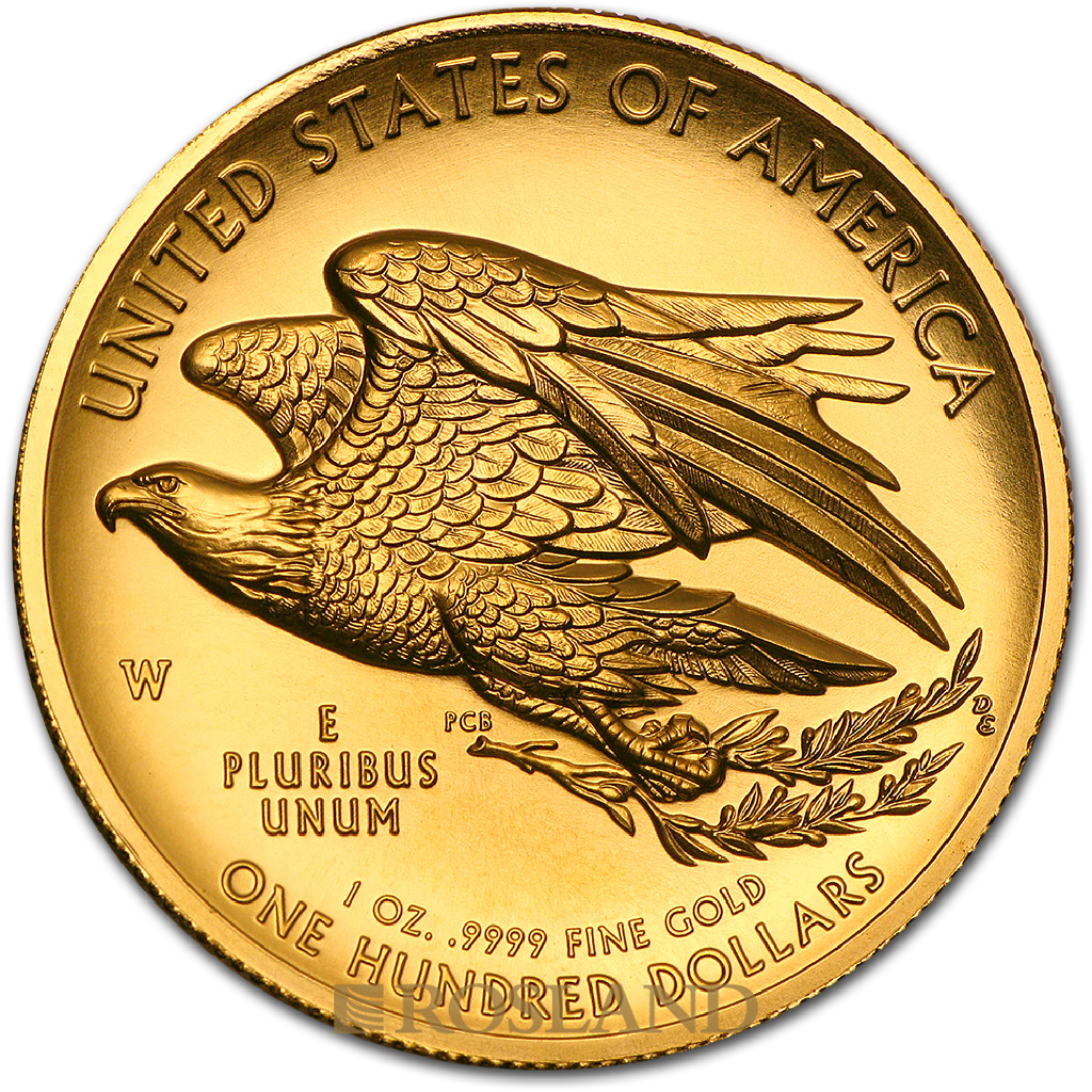 1 Unze Goldmünze American Liberty 2015 PL (HR, Box, Zertifikat)