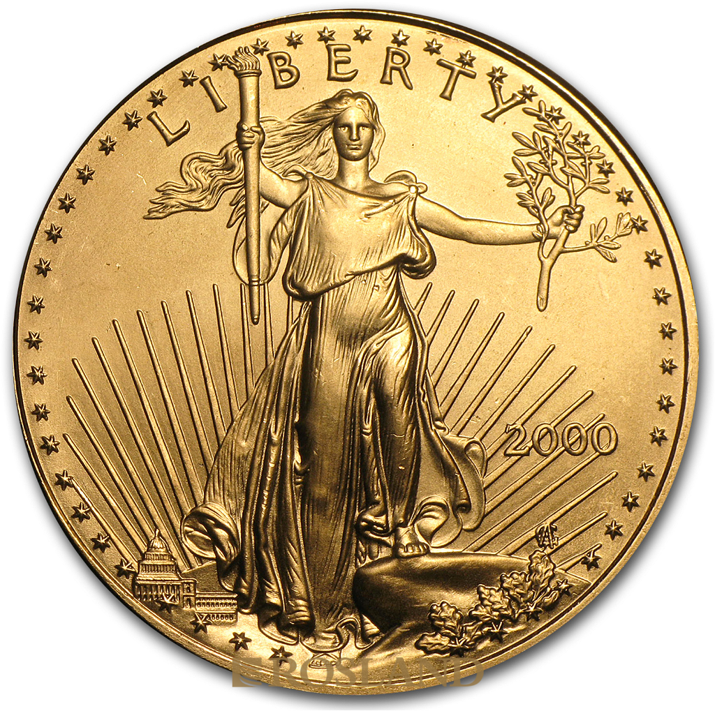 1 Unze Goldmünze American Eagle 2003