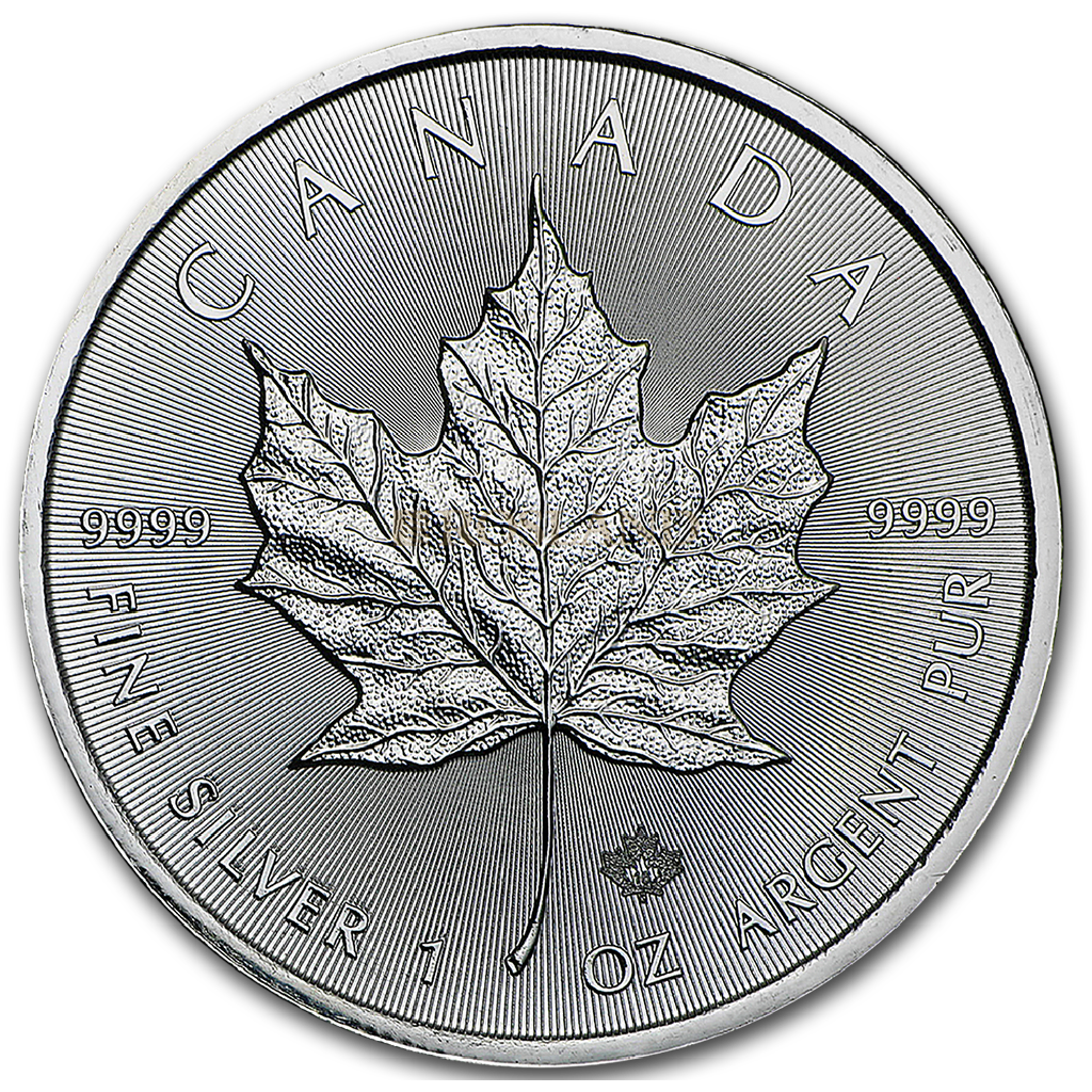 1 Unze Silbermünze Kanada Maple Leaf 2016