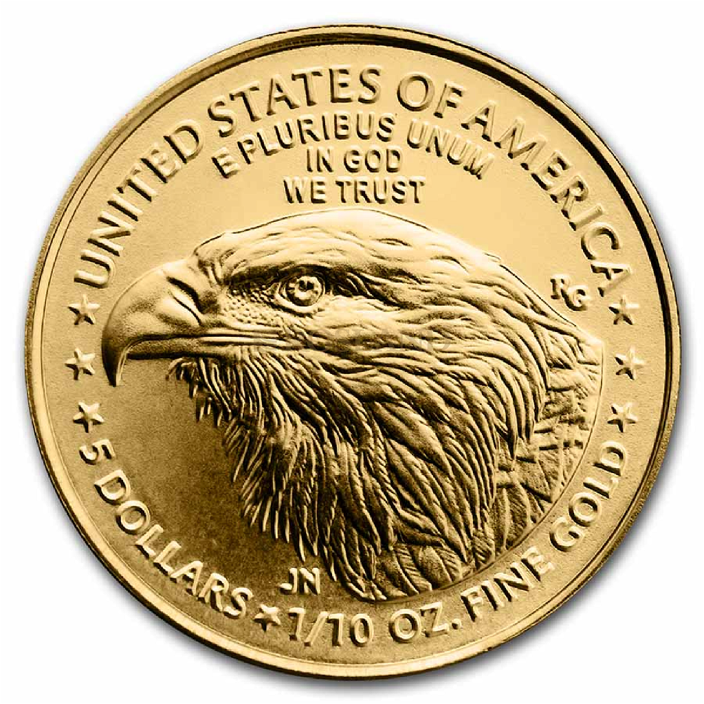 1/10 Unze Goldmünze American Eagle 2021 Type 2 Weihnachten Motiv 3 (Blister)