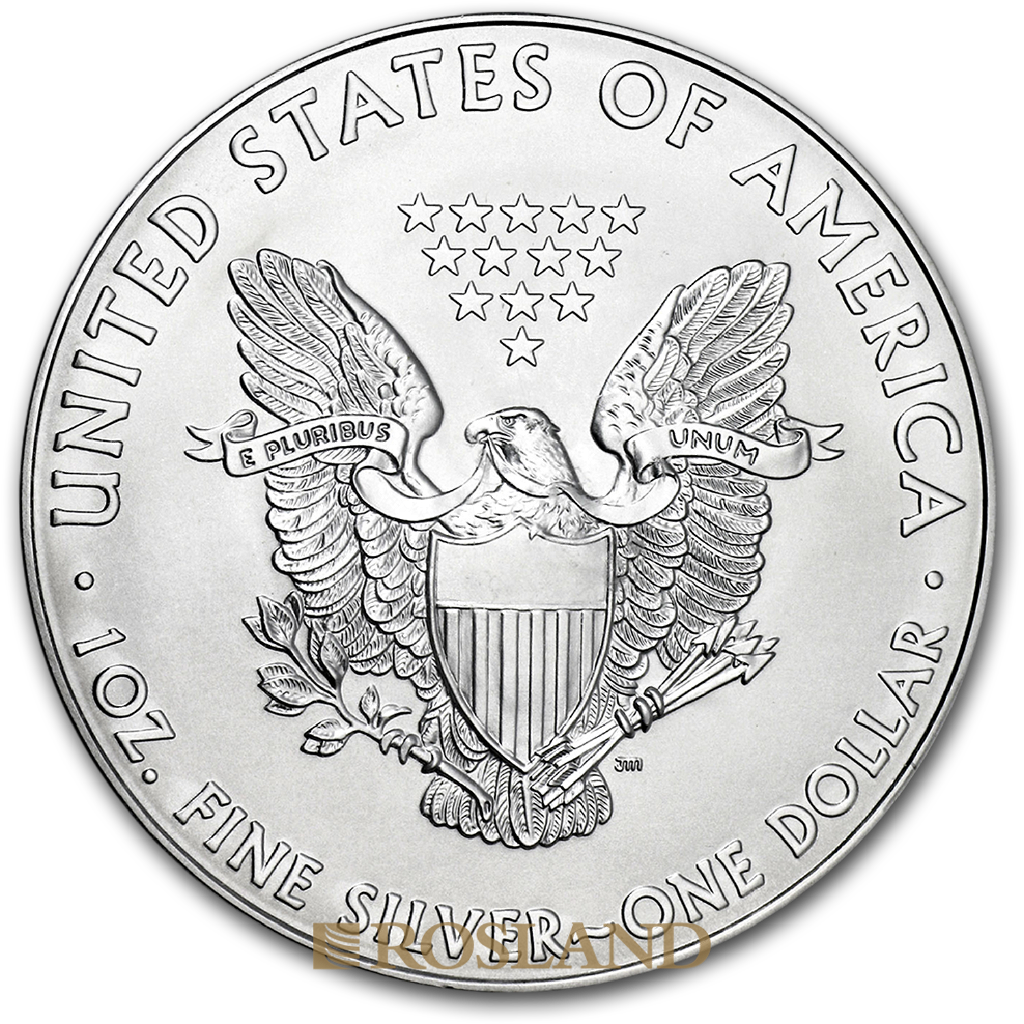 1 Unze Silbermünze American Eagle 2012