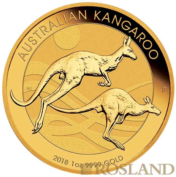 1 Kilogramm Goldmünze Australien Känguru 2018