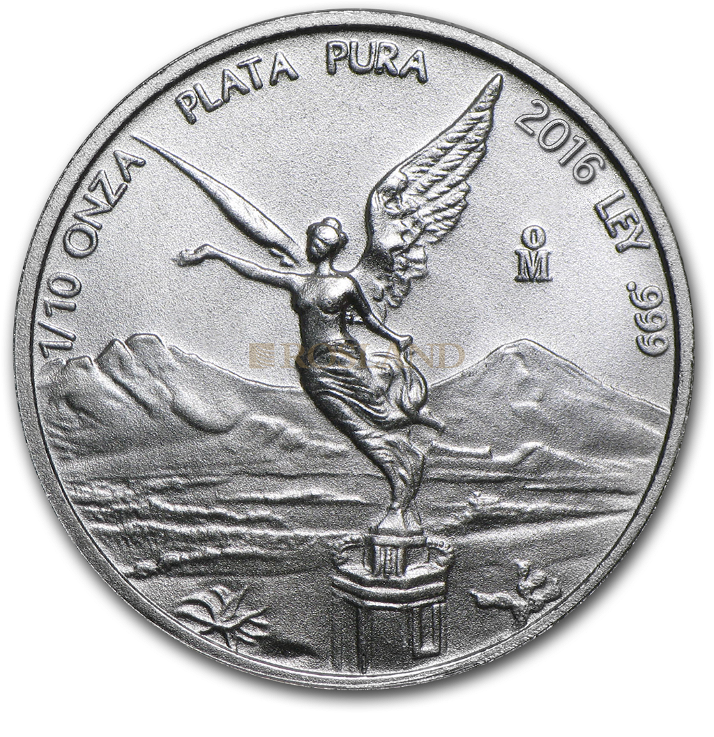 1/10 Unze Silbermünze Mexican Libertad 2016