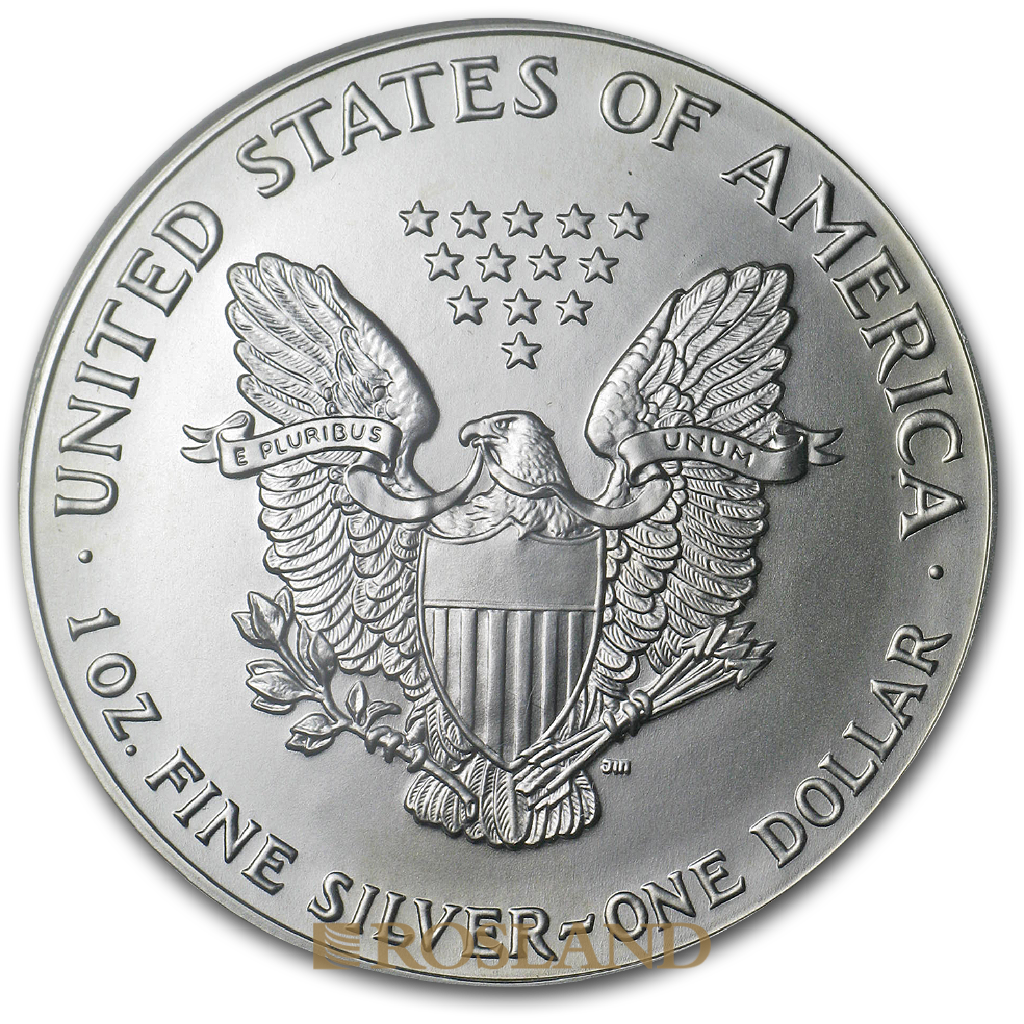 1 Unze Silbermünze American Eagle 1993 PCGS MS-70