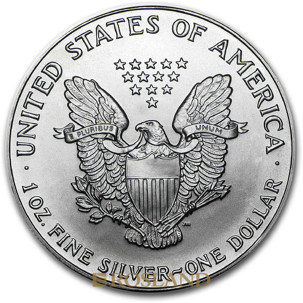 1 Unze Silbermünze American Eagle 1993