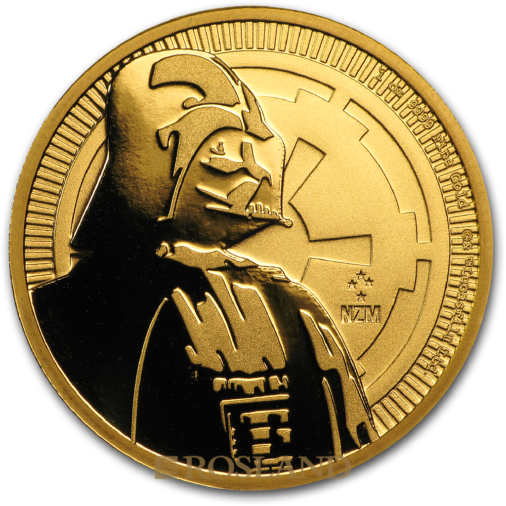 1 Unze Goldmünze Star Wars™ Darth Vader 2017