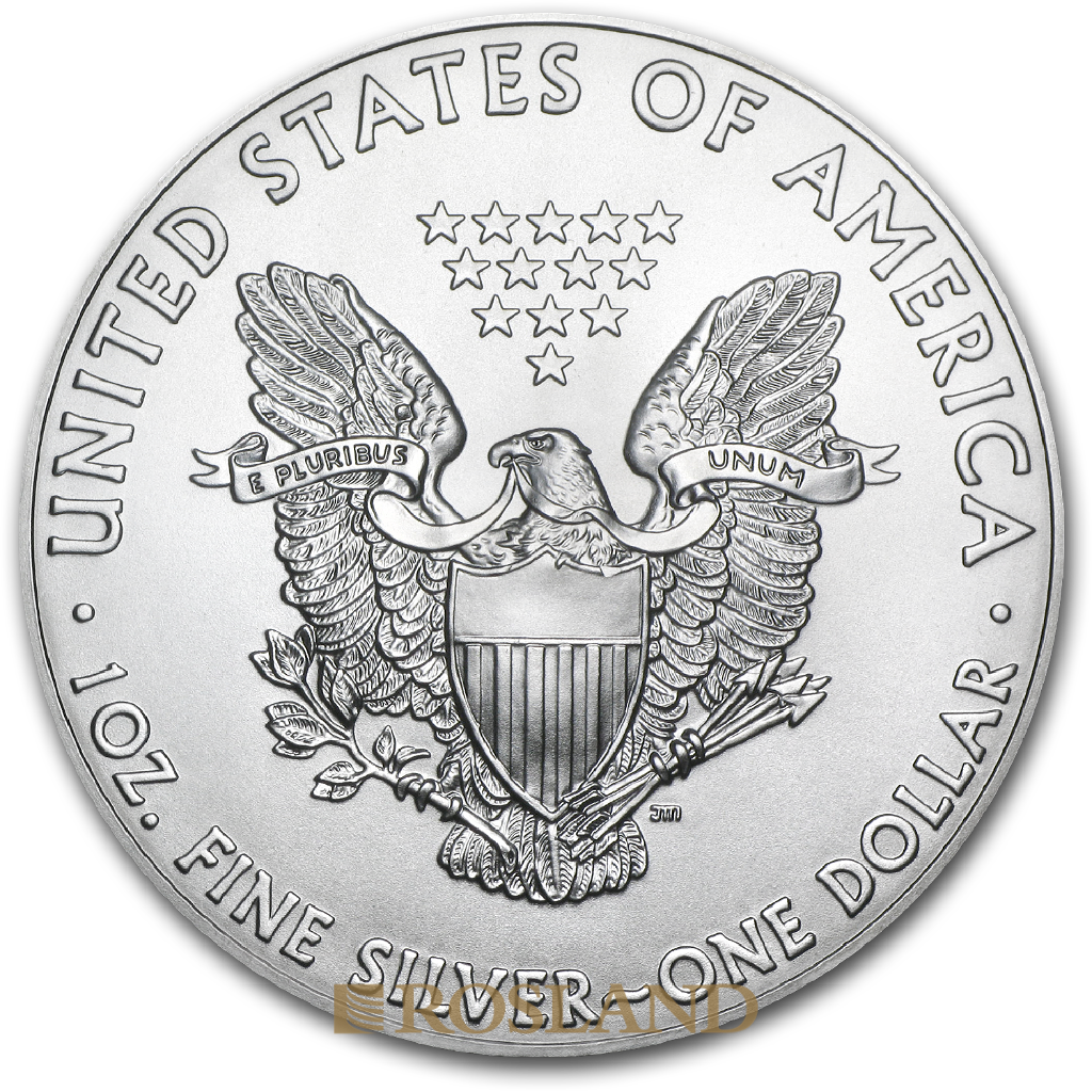 1 Unze Silbermünze American Eagle 2018