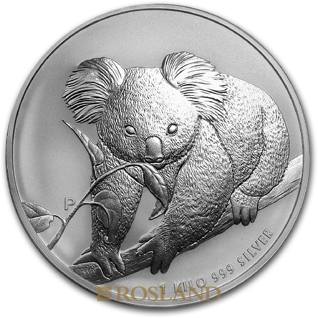 1 Kilogramm Silbermünze Koala 2010