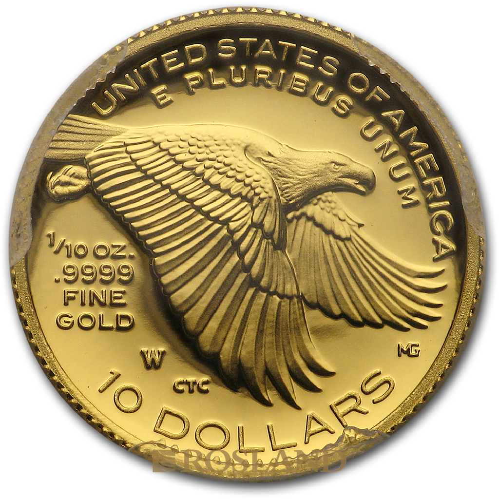 1/10 Unze Goldmünze American Liberty 2018 PP PCGS PR-70 (HR, DCAM, FS)
