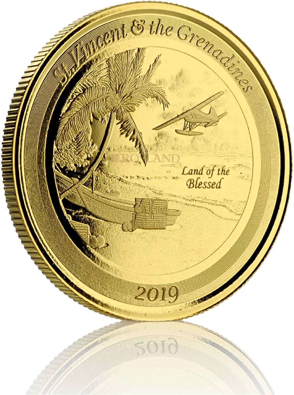 1 Unze Goldmünze EC8 St. Vincent & The Grenadines 2019 (Blister, Zertifikat)