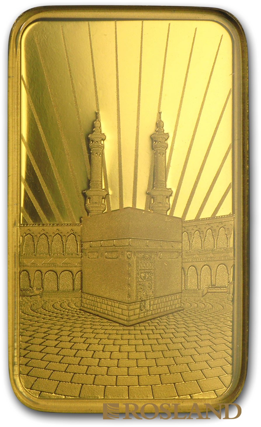10 Gramm Goldbarren PAMP Religion - Ka' Bah Mecca