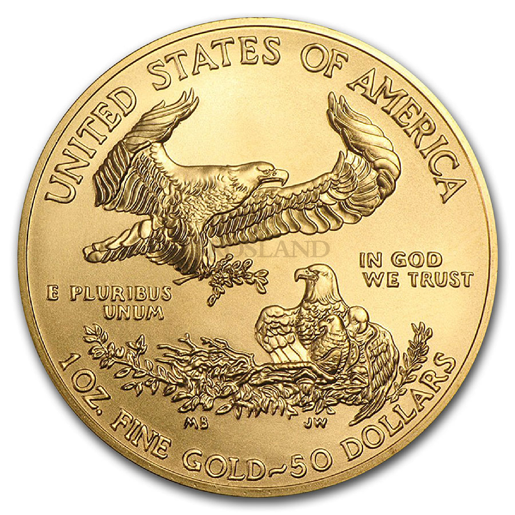 1 Unze Goldmünze American Eagle 2021