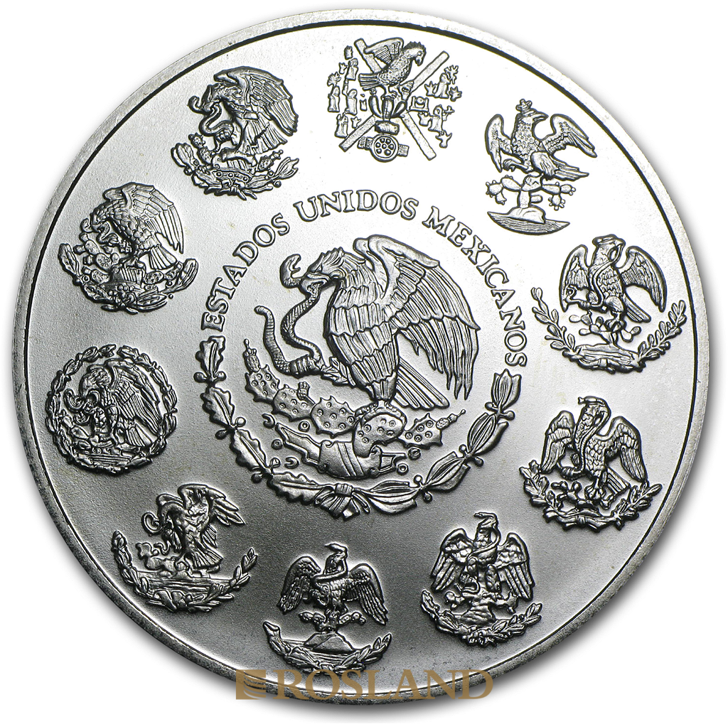 1 Unze Silbermünze Mexican Libertad 2004