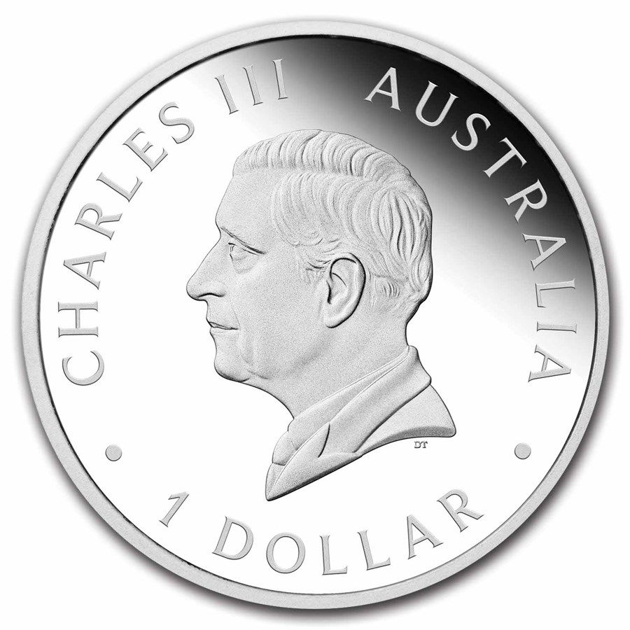 1 Unze Silbermünze Australien Perth Mint 125. Jahrestag 2024