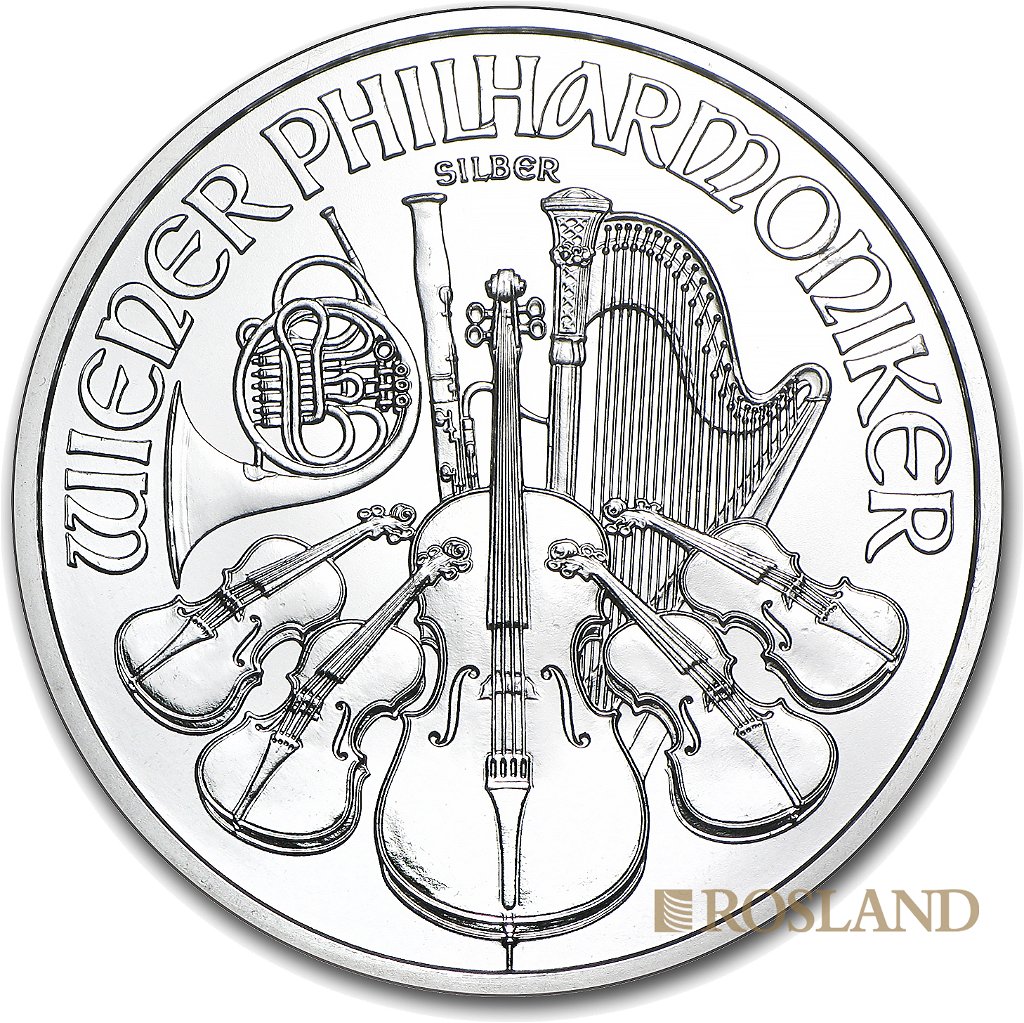 1 Unze Silbermünze Wiener Philharmoniker 2013
