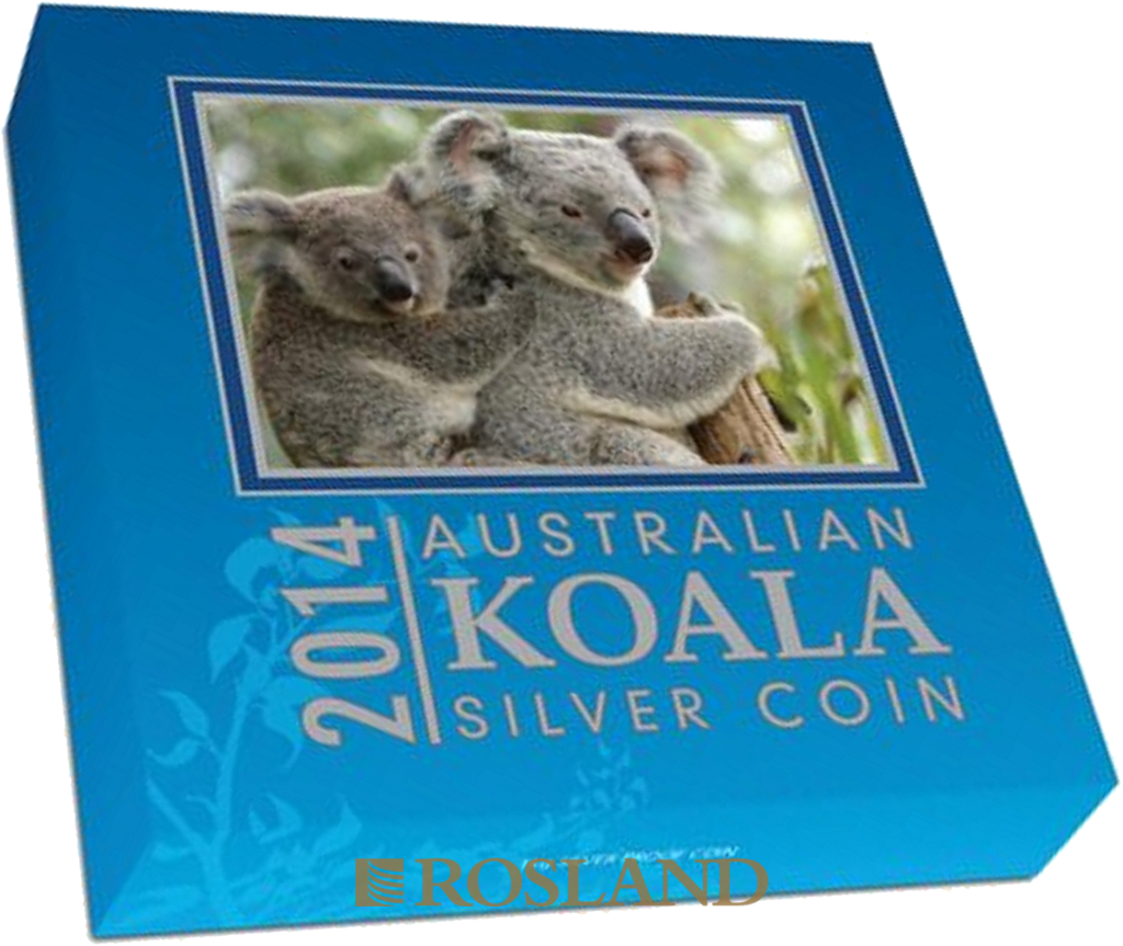 1 Kilogramm Silbermünze Koala 2014 PP (Box, Zertifikat)