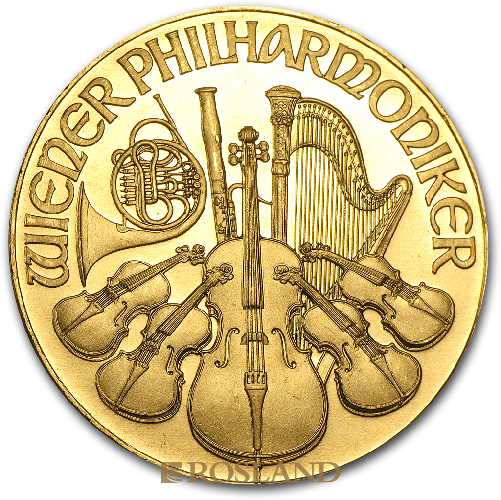 1 Unze Goldmünze Wiener Philharmoniker 1998