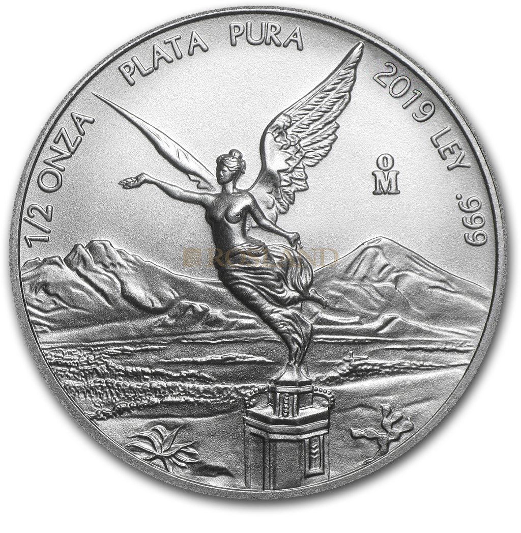 1/2 Unzen Silbermünze Mexican Libertad 2019