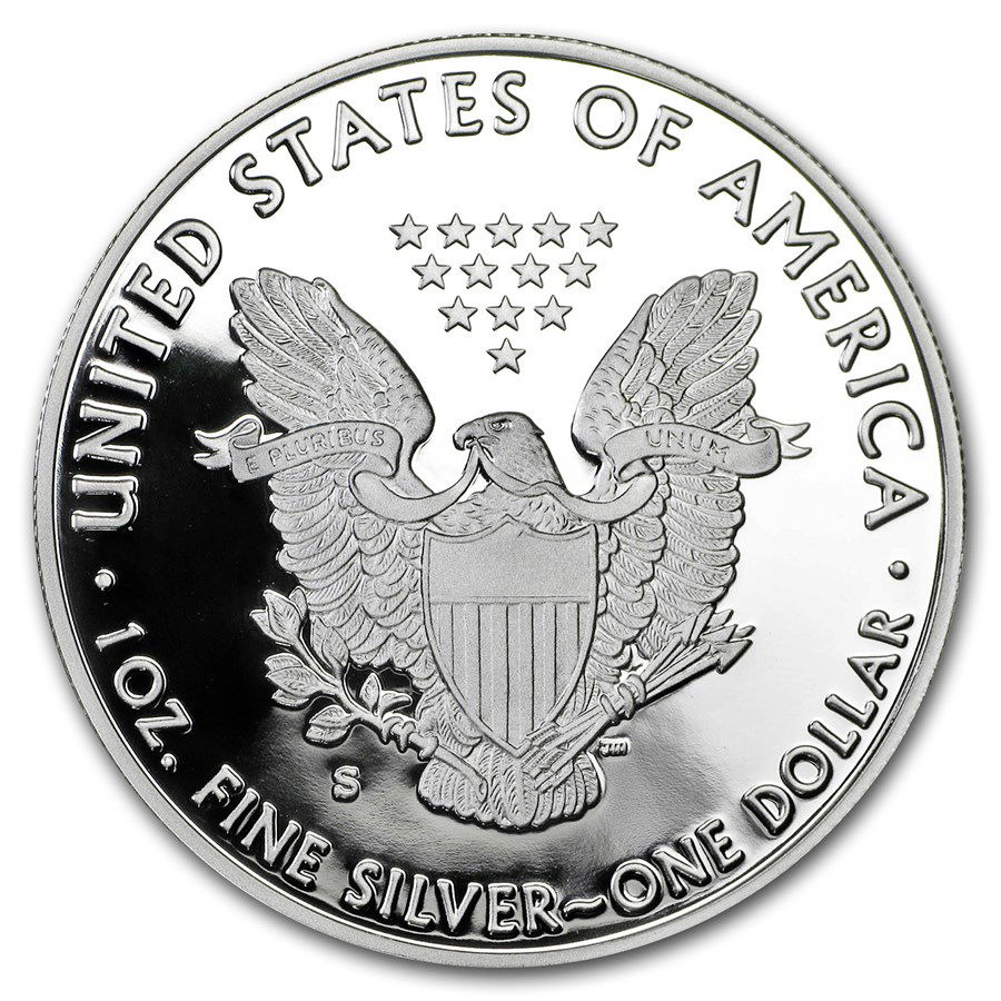  1 Unze Silbermünze American Eagle 2018 (Box, Zertifikat)