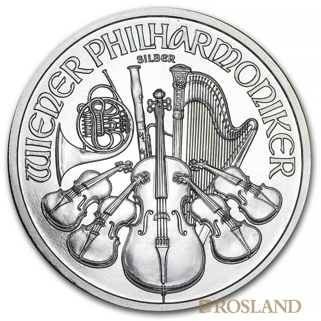 1 Unze Silbermünze Wiener Philharmoniker 2011