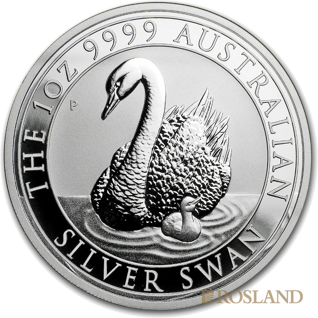 1 Unze Silbermünze Australien Schwan 2018 PCGS MS-70 (FS)