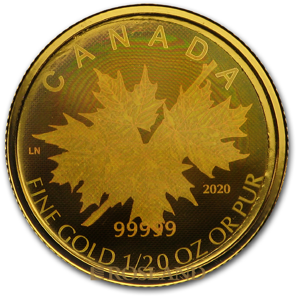 1,4 Unzen - 4 Goldmünzen Fractional Maple Leaf Set 2019 PP