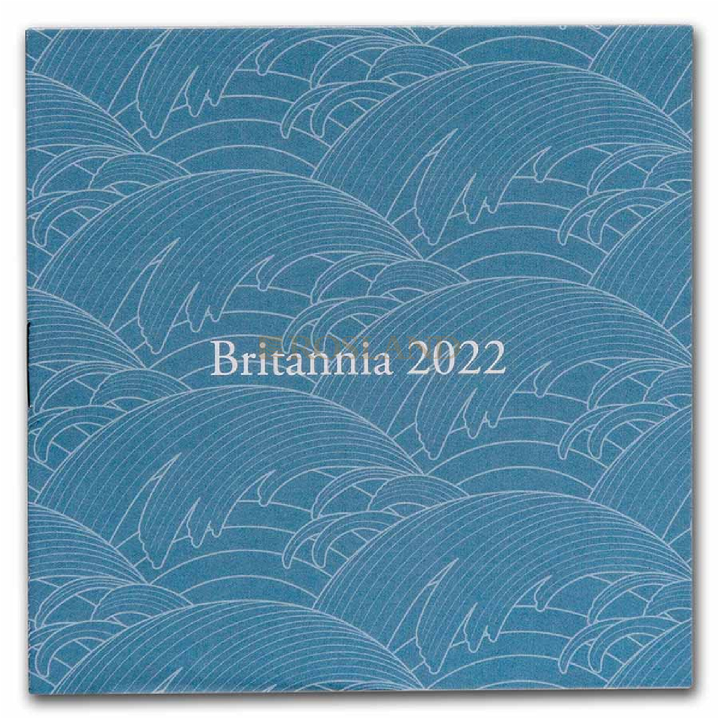 5 Unzen Goldmünze Britannia 2022 PP (Box, Zertifikat)