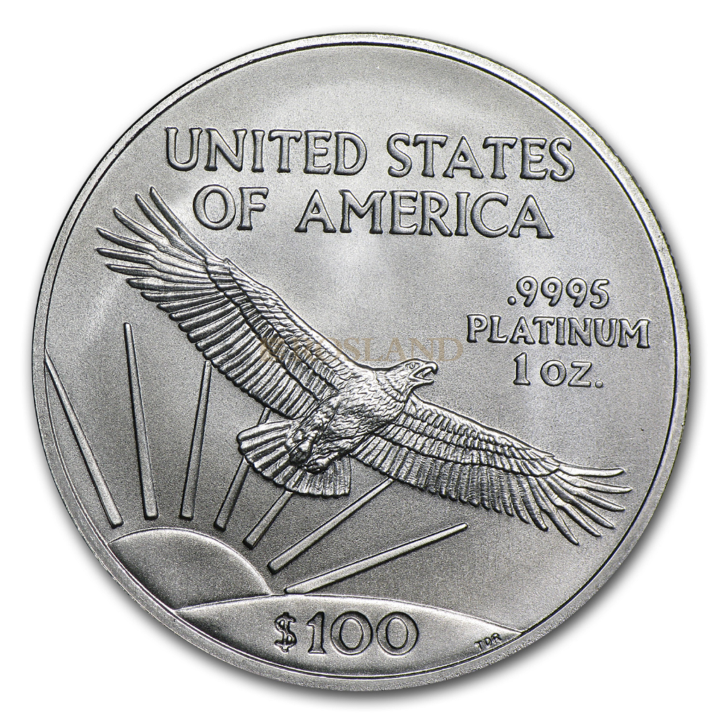 1 Unze Platinmünze American Eagle 2005