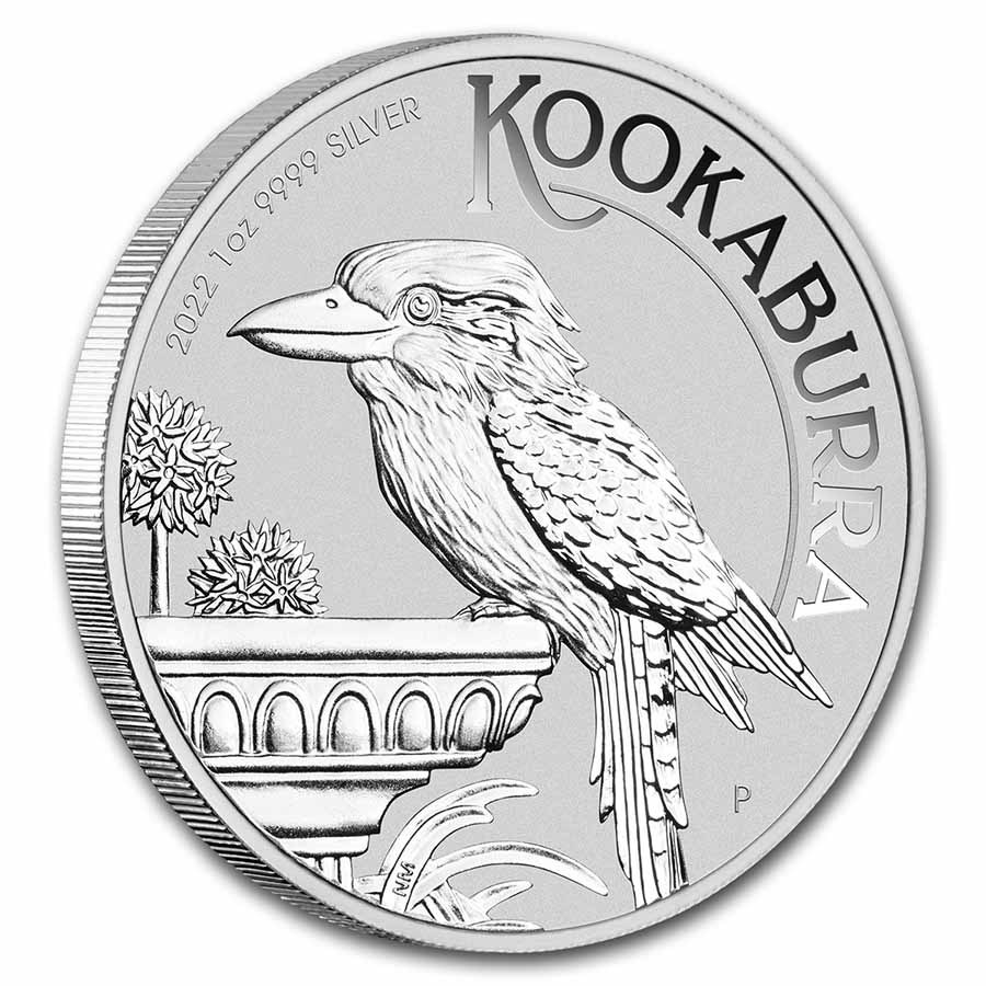 1 Unze Silbermünze Australien Kookaburra 2022 